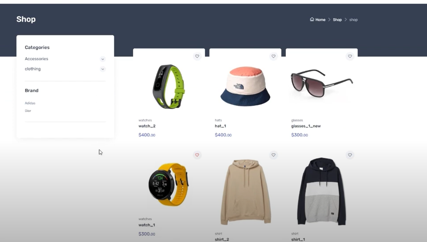 E-Commerce Backend  Development (PHP & MySQL)